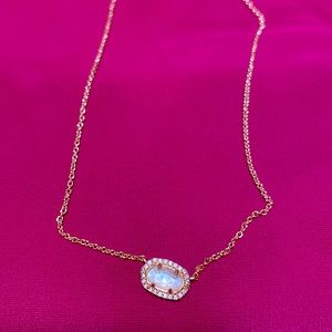 Kendra Scott rose gold necklace
